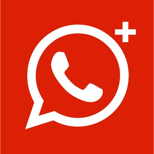 WhatsApp Plus Rojo