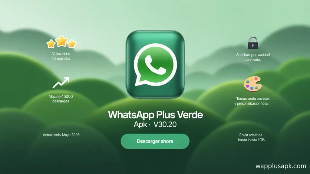 WhatsApp Plus Verde